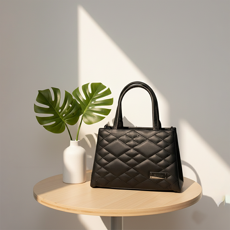 Black Quilted Women’s bag