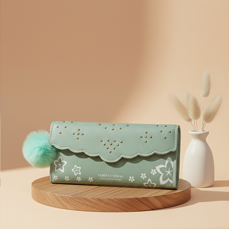 Forever Young  Studded Wallet