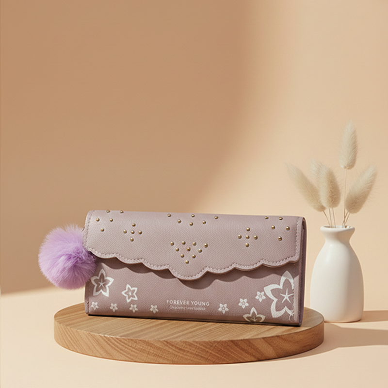 Forever Young  Studded Wallet