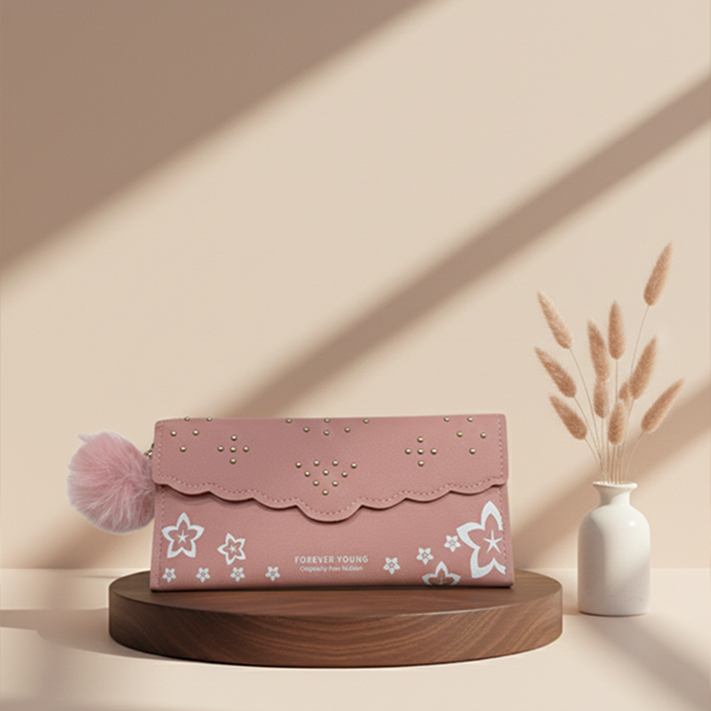 Forever Young  Studded Wallet