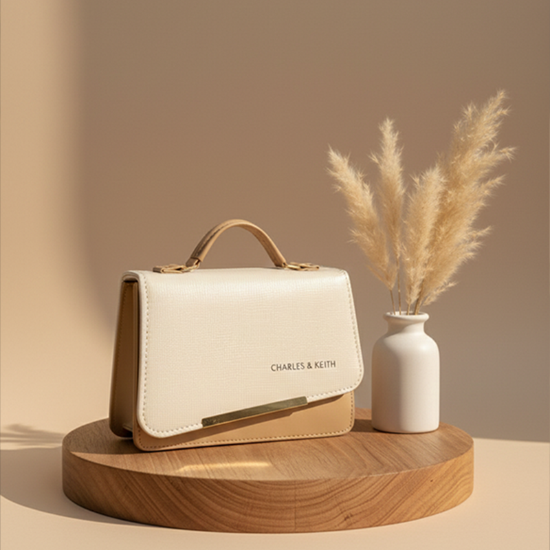 Elegant Duo-Tone Bag 